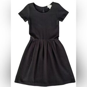 Ganni black mini dress